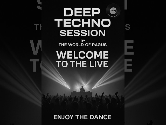 TECHNO LIVE 🔥 Saturday Morning DJ Set | Dark & Driving Techno