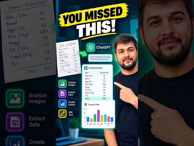 You’re Only Using 10% of ChatGPT (5 Hidden Features)