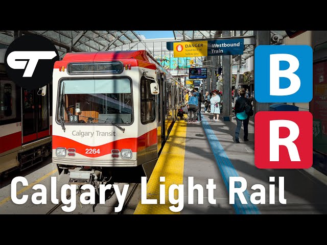 [4K] 🇨🇦 Calgary CTrain | All the Lines