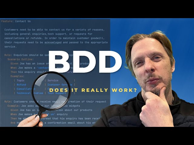 "BDD Doesn't Work" - or does it? | Behaviour Driven Development | Serenity Dojo TV