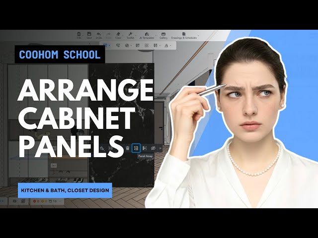 How to Arrange Cabinet Panels | Coohom