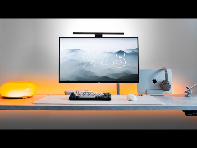My Ultra Clean Desk Setup: The Dream Workspace Tour