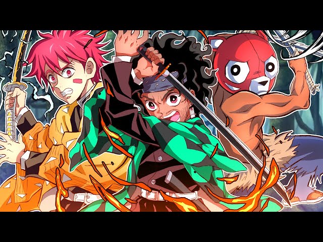 The SQUAD VS Demon Slayer
