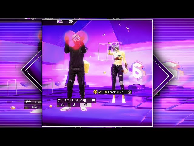Sun Saathiya 🥰 !! Free Fire New Duo Trend Lobby Edit (XML+CLIP)