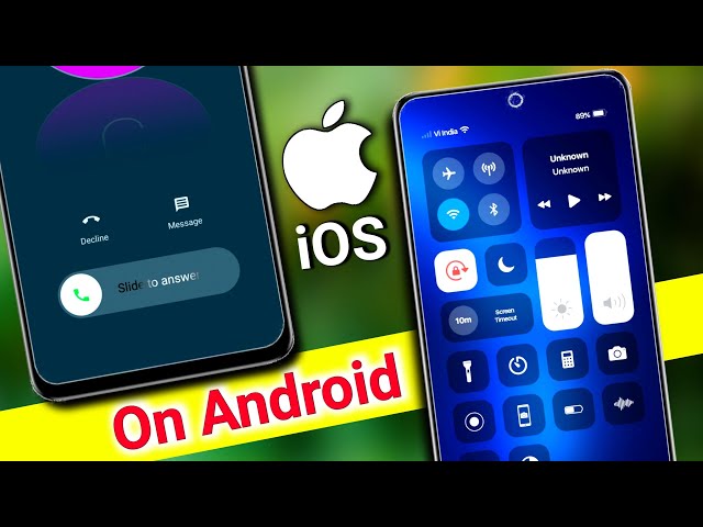 How to Install iOS 15 on Android | iOS 15 install in Android | iOS 15 features
