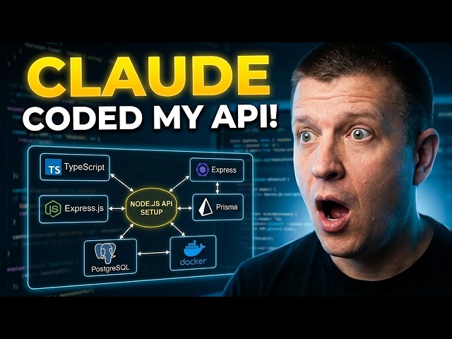 I Let Claude Code Build My Entire Node.js API Setup — Here's What Happened