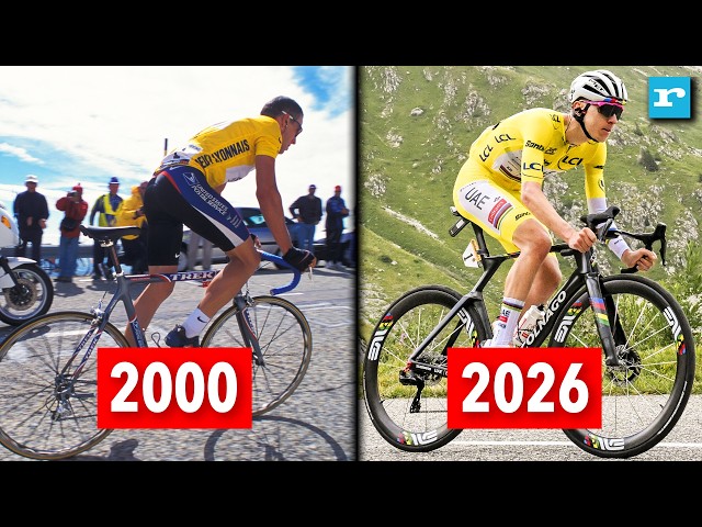 Old vs New Tour de France Bikes Compared - Armstrong’s Trek vs Pogacar’s Colnago