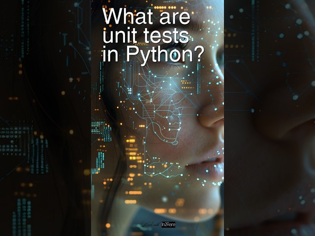 Today’s Question: What are unit test in #python ? #interviewprep #datascience #pythonprogramming