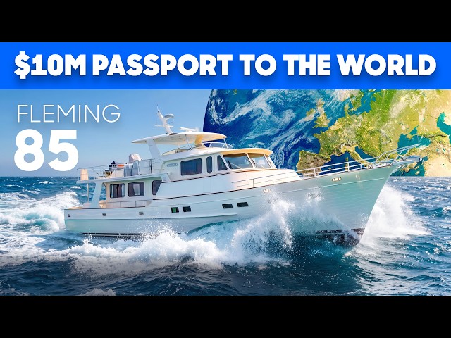 The Ultimate Owner-Operated Explorer Yacht? | Fleming 85 Tour & Review