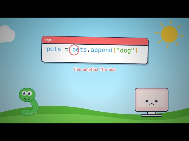 Python for Kids #050 — Adding To A List | append adds to the end