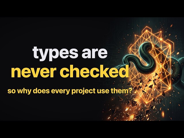 Why Python Has Types If It Never Checks Them