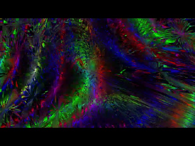 Abstract video synthesis loop 4K 60fps 480secs HBEx 005