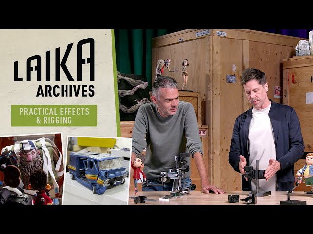 Rigging and Practical Effects in ParaNorman | LAIKA Archives