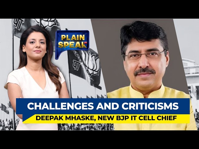 BJP’s New Digital Plan: Deepak Maske Explains Gen-Z Outreach, And Misinformation | Plain Speak