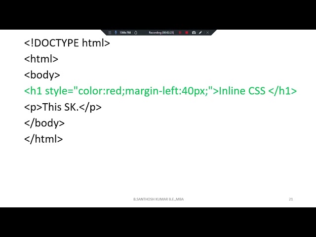 How to Add CSS to HTML | Inline, Internal & External CSS | Complete Tutoria