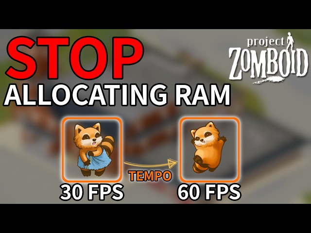 Demystifying allocated RAM in Project Zomboid B42. With MODS that improve your FPS.