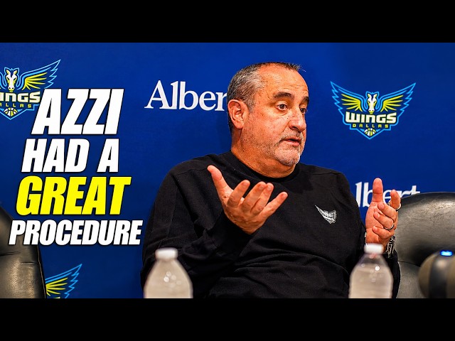 "Azzi Fudd had a great procedure" | Dallas Wings post game interview clinch playoff birth