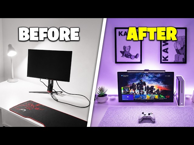 Transforming My Messy BUDGET Console Setup!