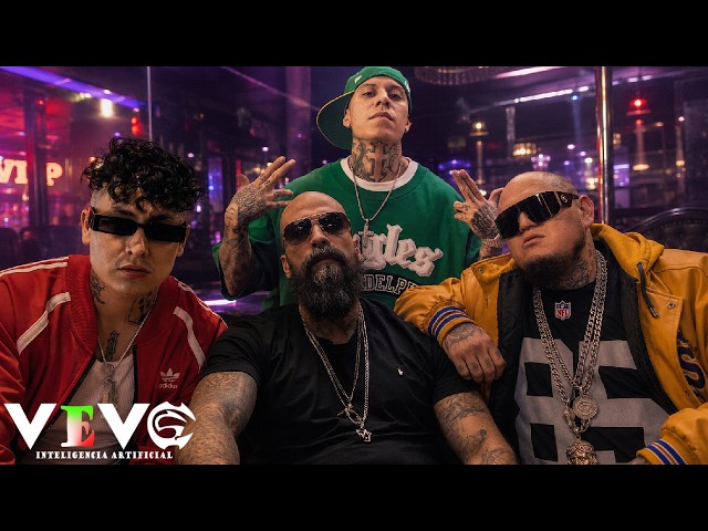 Cartel De Santa ft Santa Fe Klan, Millonario, Aleman – Between Smoke and Smoke (Music Video | AI)