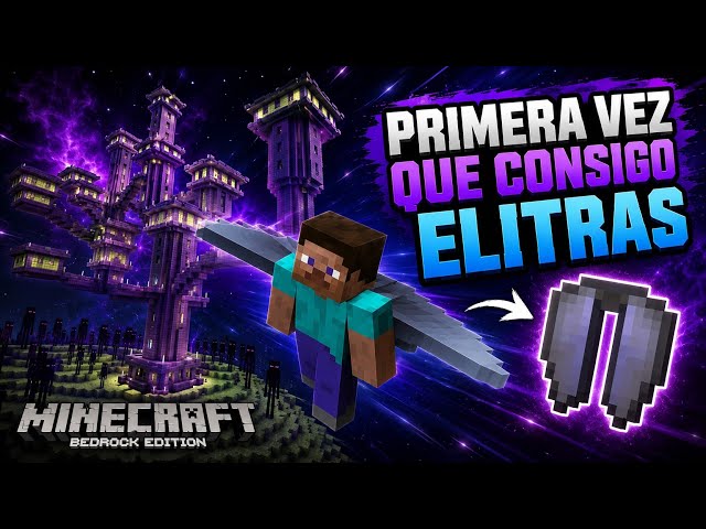 Explotando una End City por Primera Vez en MINECRAFT BEDROCK 