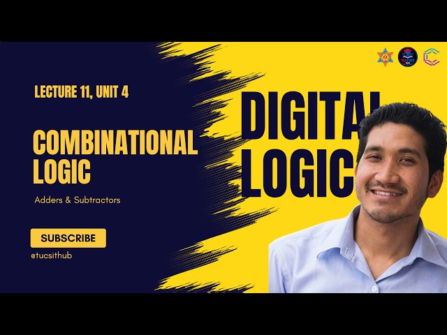 Digital Logic – Lecture 11 | Half & Full Adders and Subtractors | BSc CSIT 1st Sem