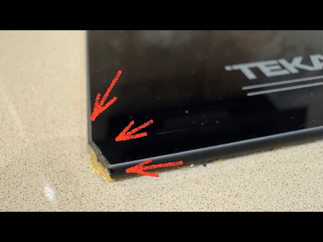 How to Repair a Broken Ceramic Hob (Cracked Corner) 🍳✨