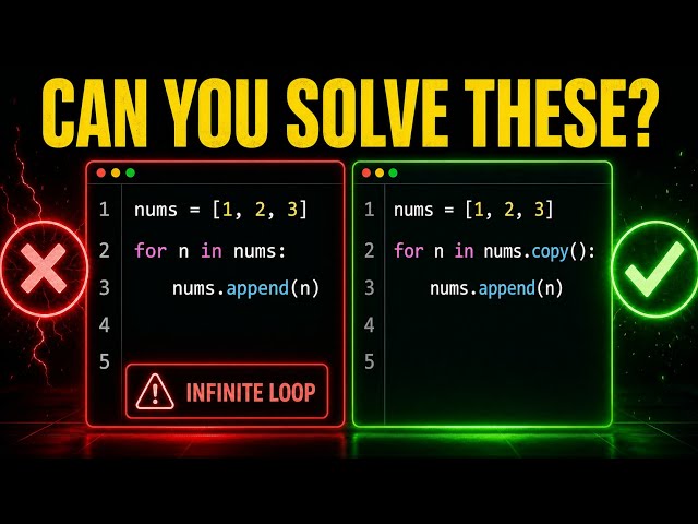 15 Python Loop Challenges You Must Solve