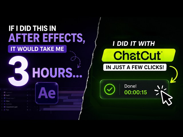 If I Did This in After Effects, It Would Take Me 3 Hours…