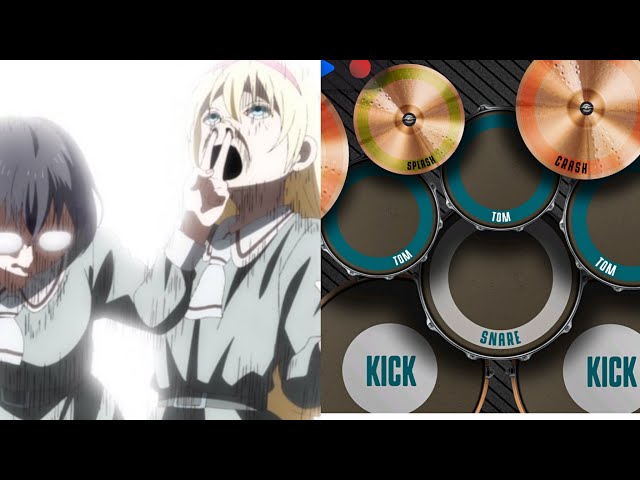 [ Asobi Asobase Ending Full ] Inkya Impulse Real Drum Cover