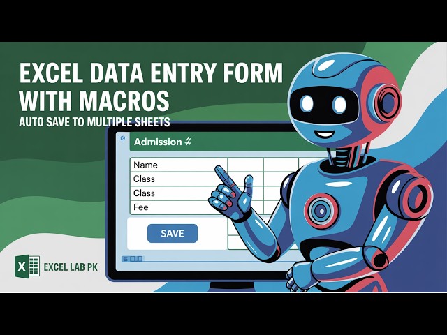 💥 ChatGPT or Excel 2025 Macro Hack? Automate Data Entry & Transfer Sheets (No ChatGPT Used)
