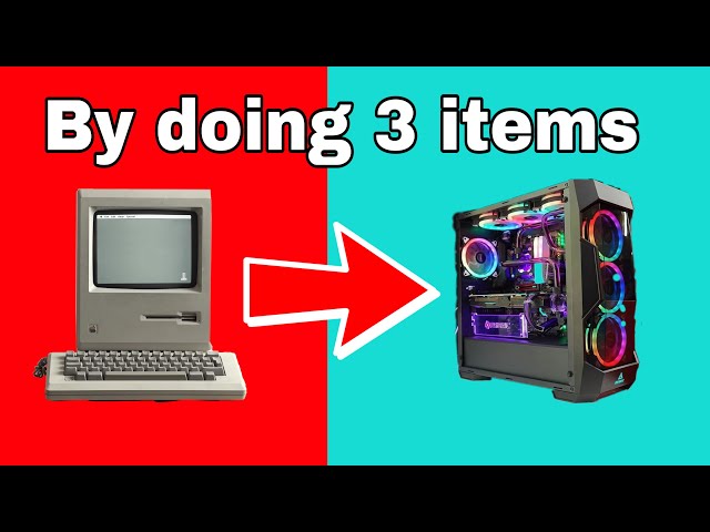 How to speed up the computer several times faster | Computer training