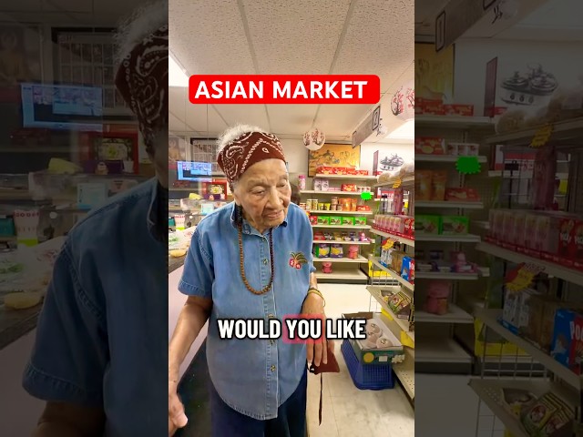 96 YEAR OLD GRANDMA GROCERY SHOPPING