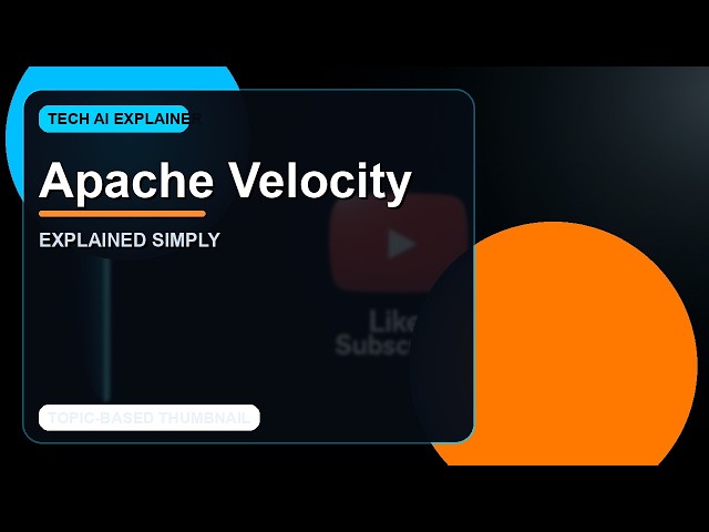 Apache Velocity Explained: Everything You Need to Know 🚀