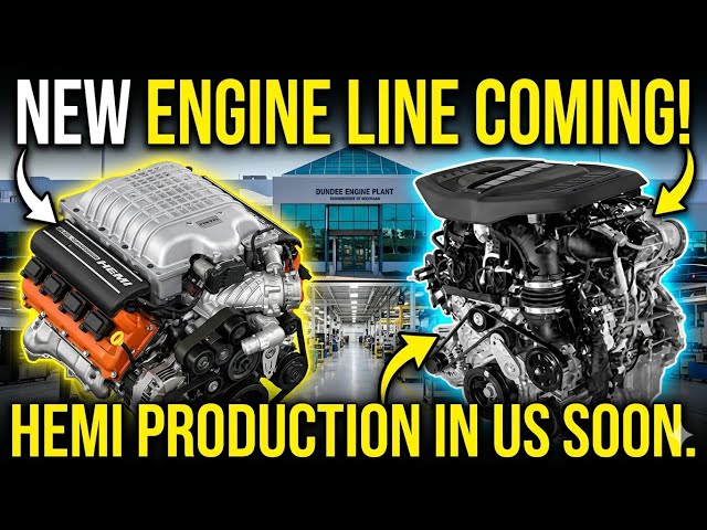 ¿Producción de HEMI en EE. UU., nueva línea de motores en Dundee?