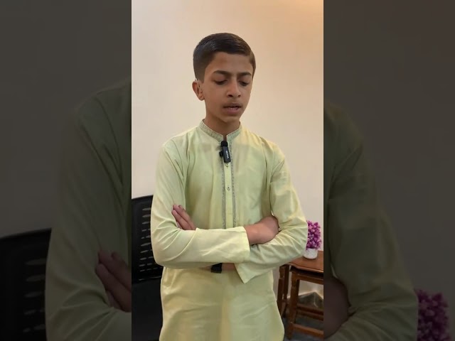 Muhammad Bilal Javed, a 10th-grade student and our Basic Computer Course student🚀💻
