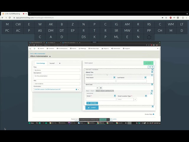 Form Builder GUI