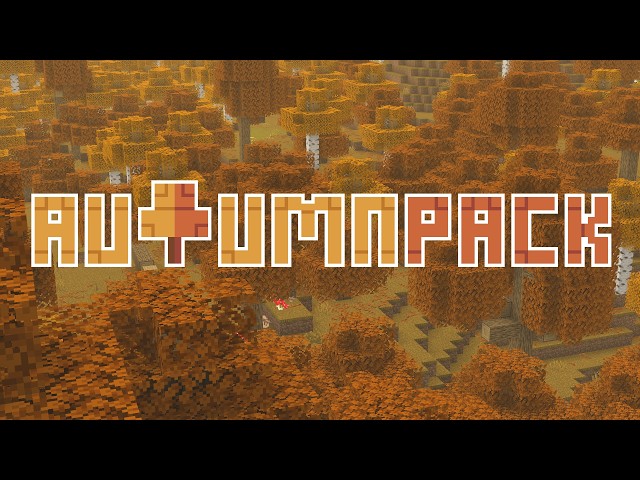 Autumnpack Resource Pack | Version 3.0 Trailer