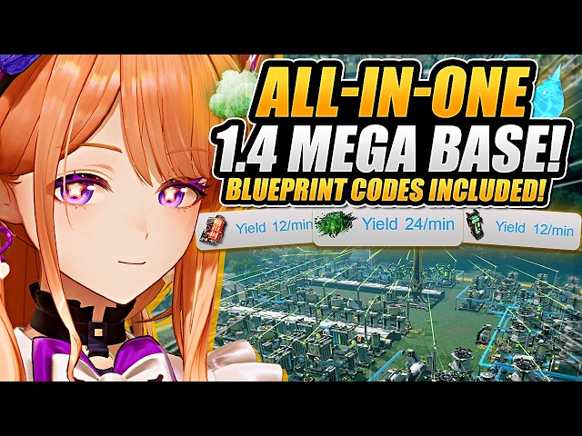 FULL 1.4 FACTORY SETUP! Max Efficiency Endgame Blueprints For 1.4 Wuling | Arknights Endfield