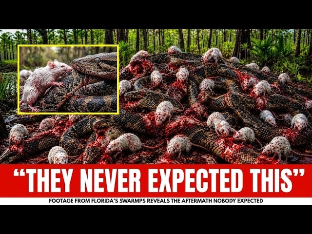 Florida Released Millions of Mice for the Pythons — Reveals an Aftermath No One Expected