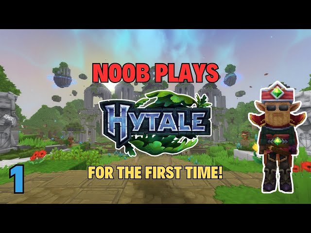 A NOOB Plays Hytale for The First Time! | Hytale (Ep.1)