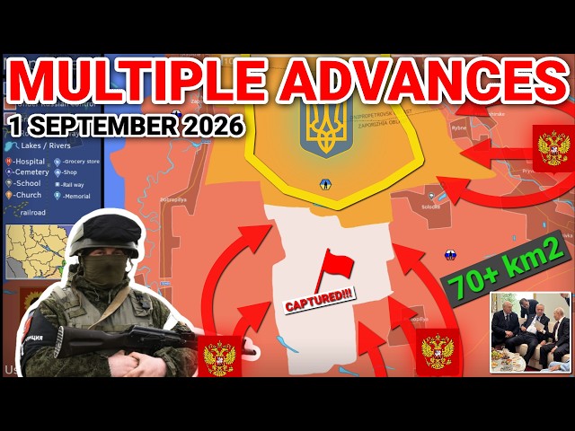 MASSIVE MAP UPDATE ⚠️ 70+ Square Kilometers Advanced On Multiple Sectors | Major Front Shifts