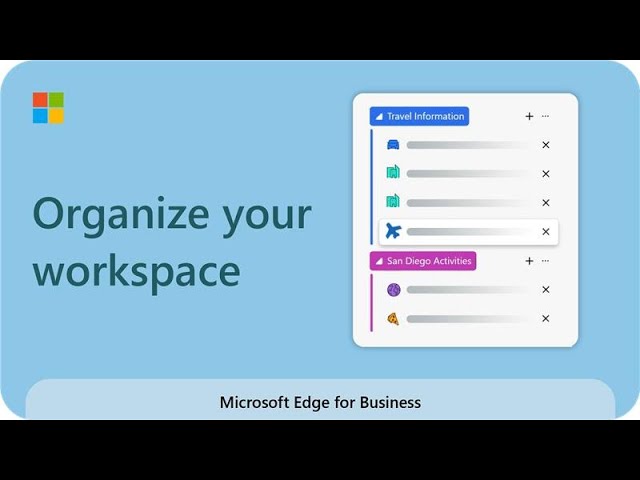 Microsoft Edge Workspaces: How to organize your workspace