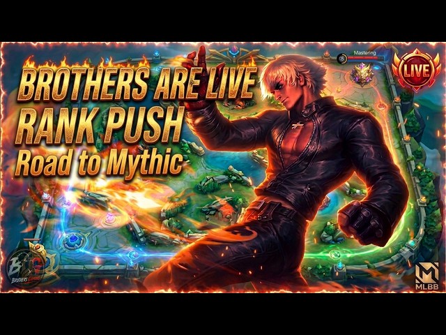 FINISHING MYTHIC IMMORTAL PUSH 🏆 Full Tryhard Mode 🔥 [Hindi MLBB Live]