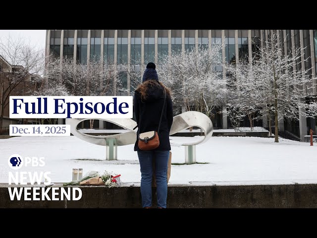 PBS News Weekend live episode, Dec. 14, 2025