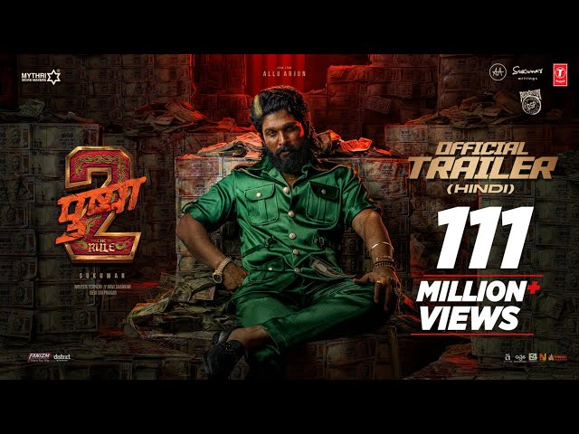 Pushpa 2 - The Rule Trailer (Hindi) | Allu Arjun | Sukumar | Rashmika Mandanna | Fahadh Faasil | DSP