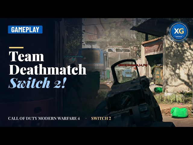 Call of Duty Modern Warfare 4 Nintendo Switch 2 - Team Deathmatch!