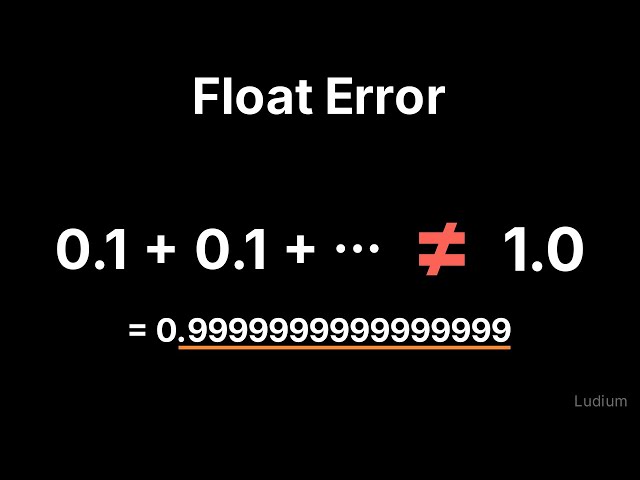 Introduction to CS | 4.6: Floats, Binary, and Floating-Point Error