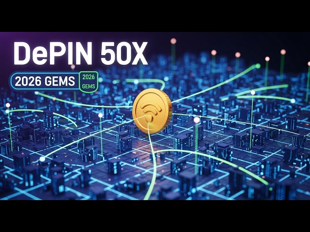 Top 5 DePIN Projects That Could 50x in 2026 (Don't Miss These!)
