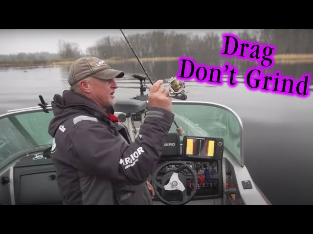 How to Drag Jigs for River Walleyes