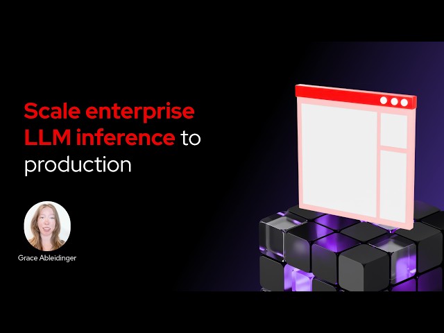 Enterprise gen AI inference demo with vLLM on Red Hat AI stack